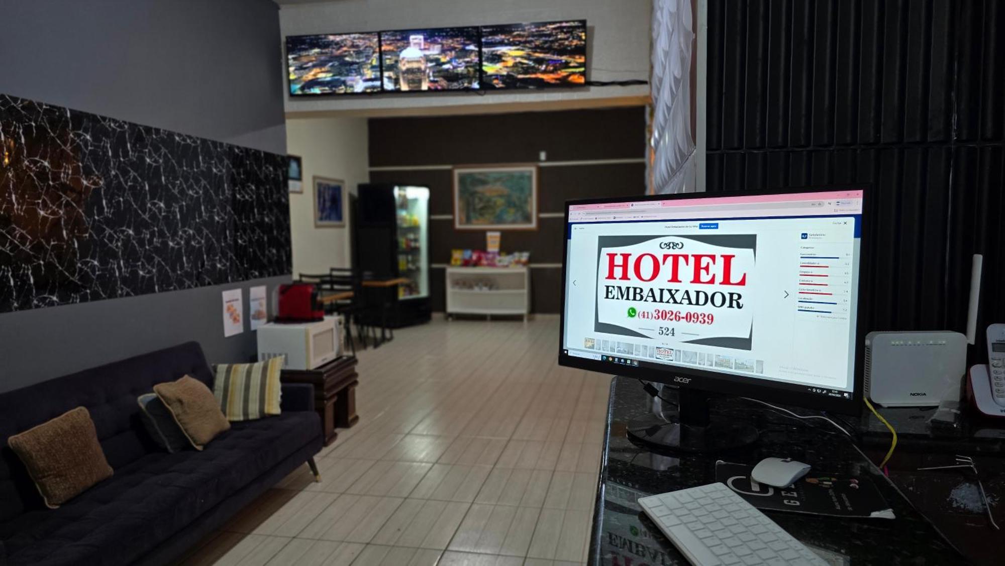 Hotel Embaixador De Куритиба Экстерьер фото